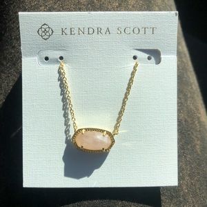 Kendra Scott Quartz & Gold Necklace